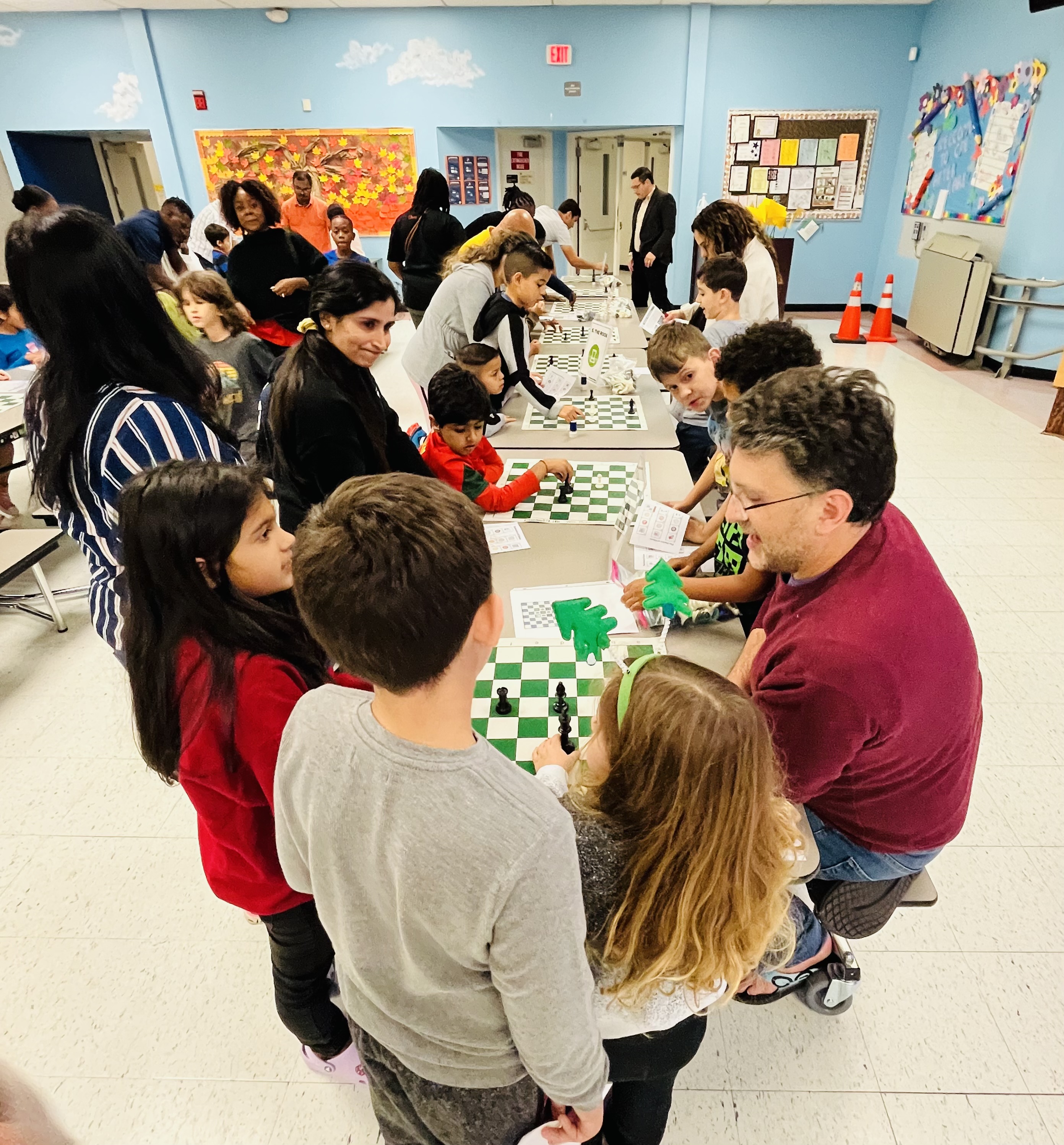 Central Park Elementary hosted a "Family Chess Night" on December 7th.